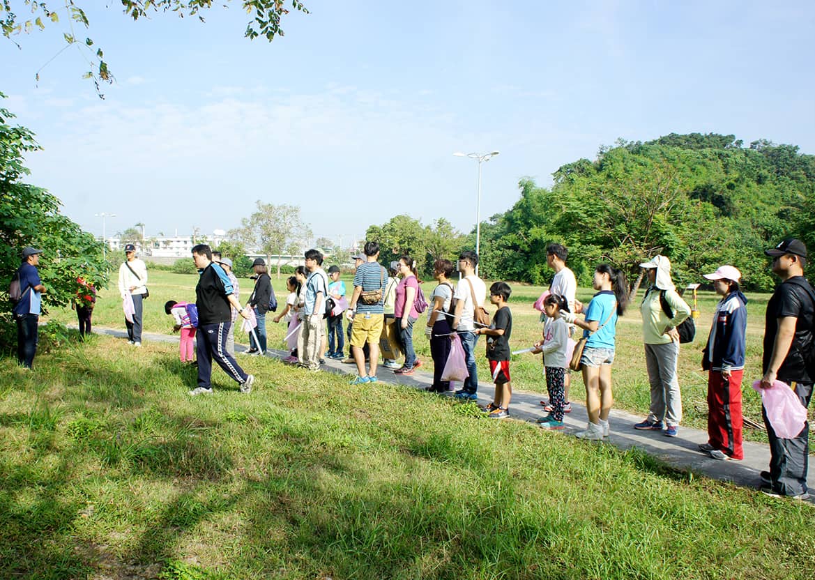 雷科左營大龜山淨山活動。