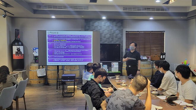 中山大學CSR課程參訪。