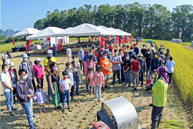 雷科公司與中山大學　共譜旗山田園秋收樂章。