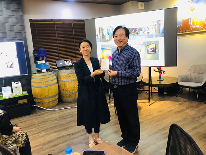 臺中教育大學EMBA參訪。