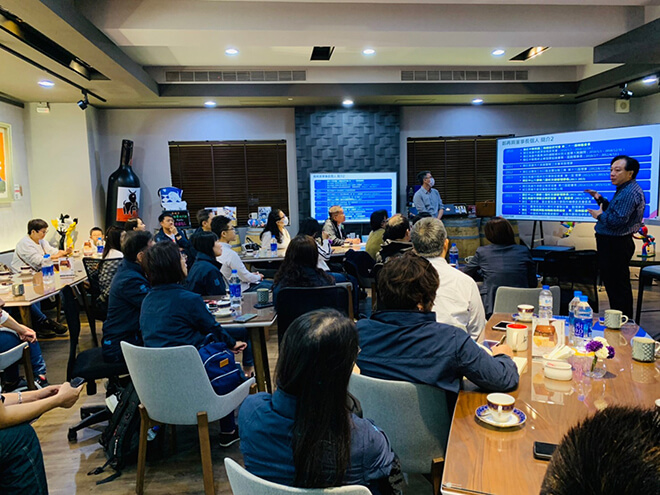 臺中教育大學EMBA參訪。