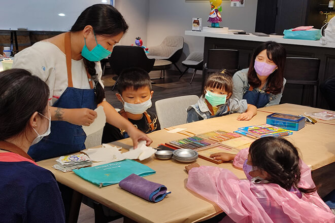 藝術繪永續 雷科與中山辦親子共創工作坊。