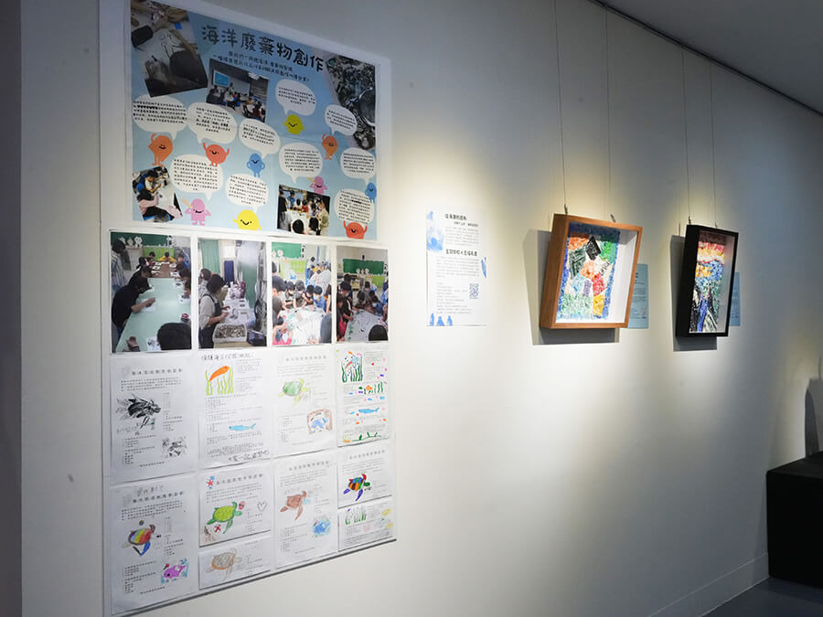 海廢再生藝術實踐成果展在雷科。