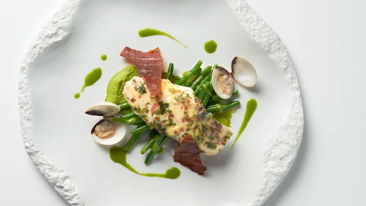 RWS - Ocean Restaurant - Seaweed Butter John Dory