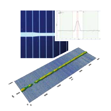 3D metallization measurement on solar cells